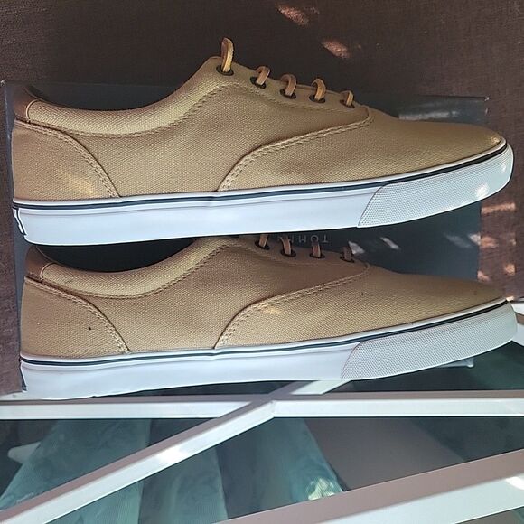 Tommy Hilfiger tmPOST Shoes Canvas Boat Casual Men's Size 11 M NEW - Picture 6 of 7